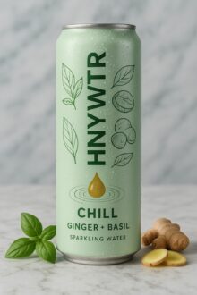 HnyWtr Chill™ – Ginger + Basil